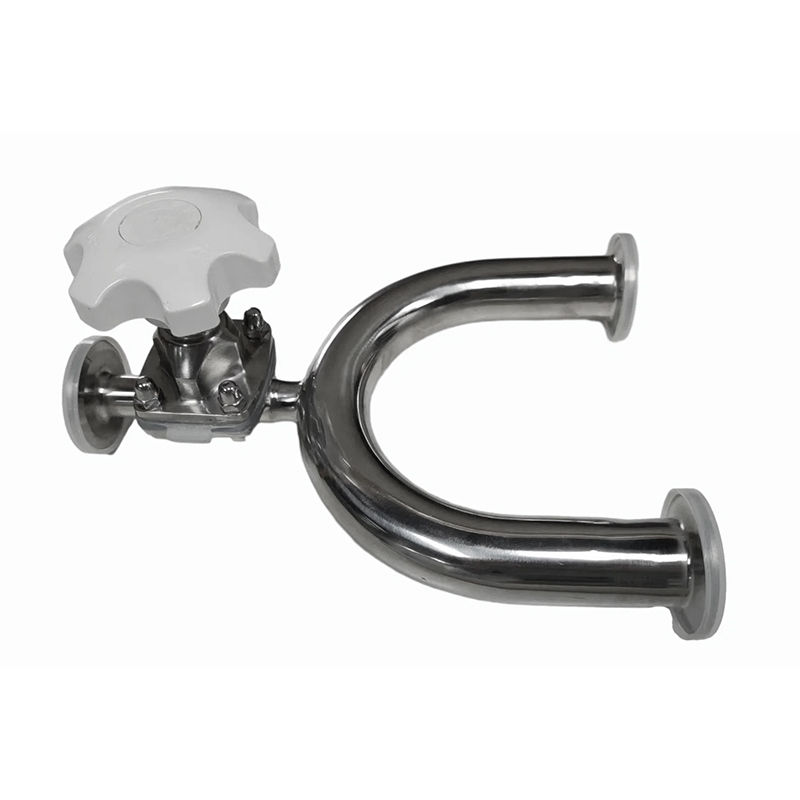 Fast-Installation Ordinary U-Type Three-Way Diaphragm ValveStainless Steel Valve