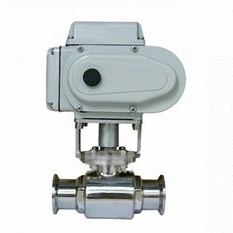 Sanitary Electropneumatic Ball ValveStainless Steel Valve