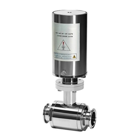 Sanitary Electropneumatic Ball ValveStainless Steel Valve
